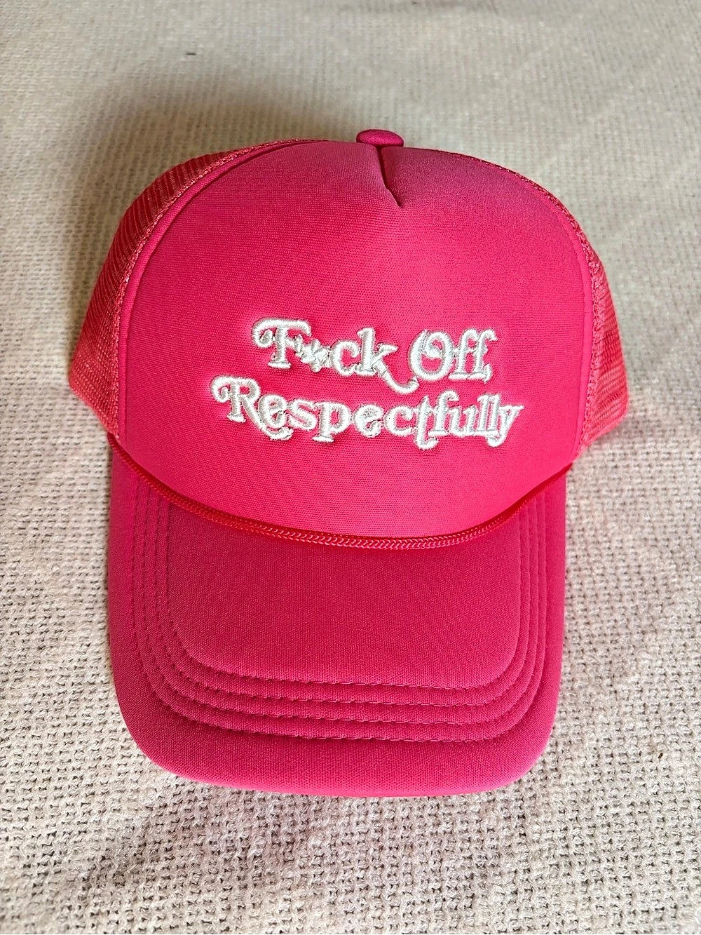 Pink Trucker Hat